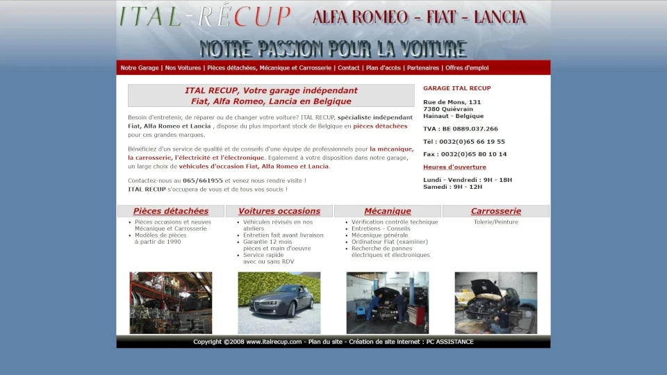 Garage Fiat, Alfa Romeo, Lancia - Ital Recup